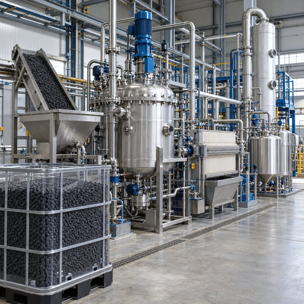 Closed platinum catalyst recovery pilot using controlled hydrogen peroxide oxidation and filtration