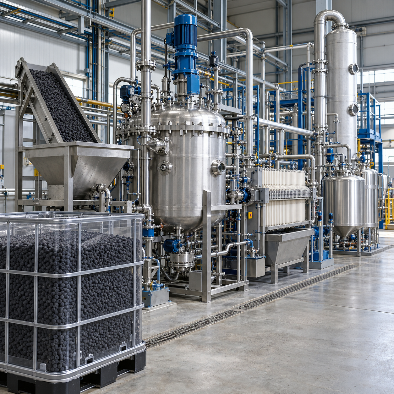 Closed platinum catalyst recovery pilot using controlled hydrogen peroxide oxidation and filtration