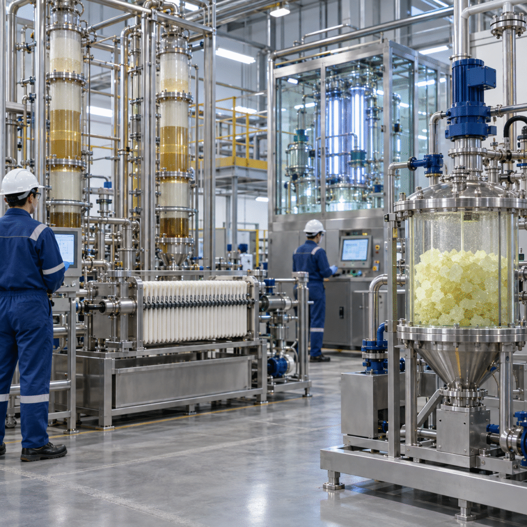 Wet-process phosphoric acid purification pilot with oxalic acid feed and ferrous oxalate recovery