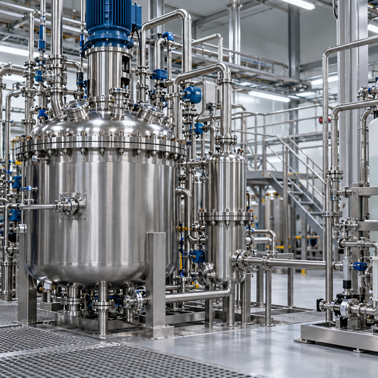 Enclosed sodium chlorite process line with controlled hydrogen peroxide feed system