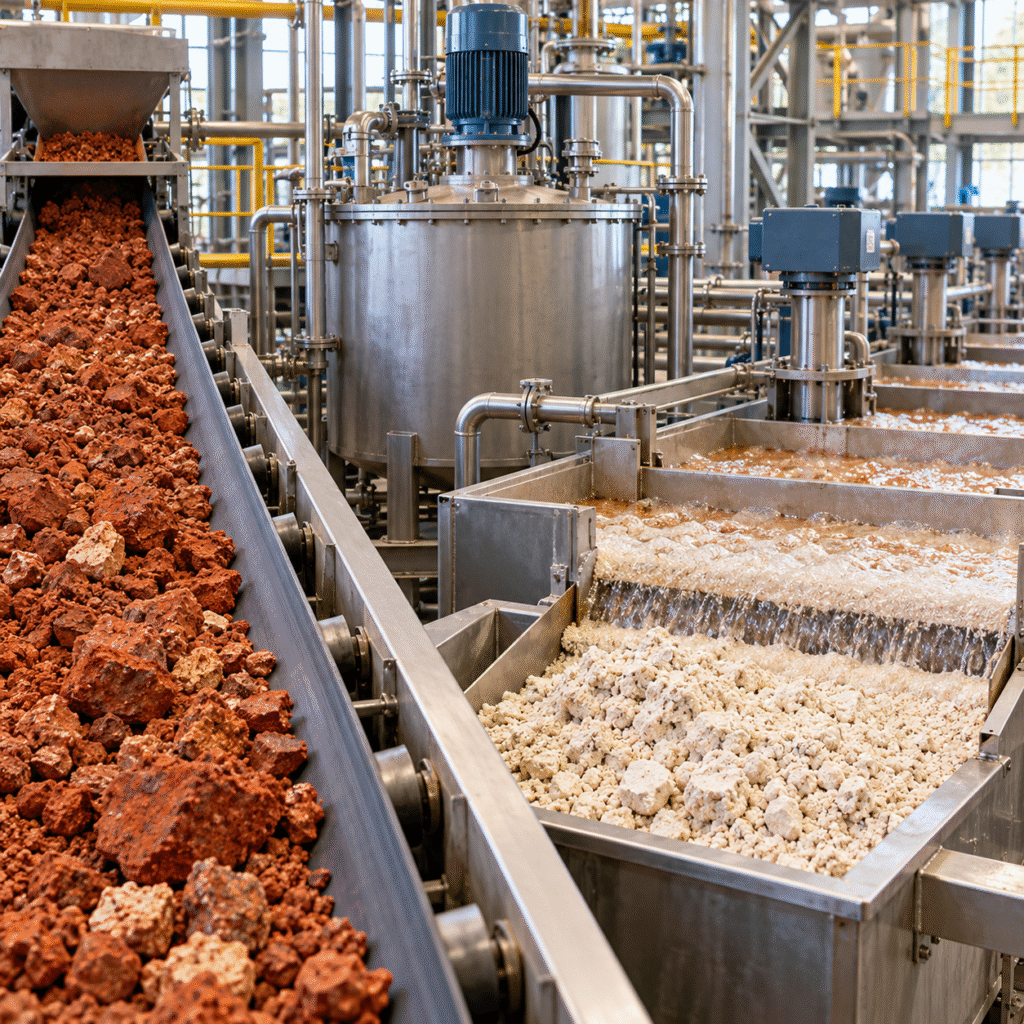 Low-grade bauxite conditioning and flotation pilot plant using oxalic acid surface pretreatment